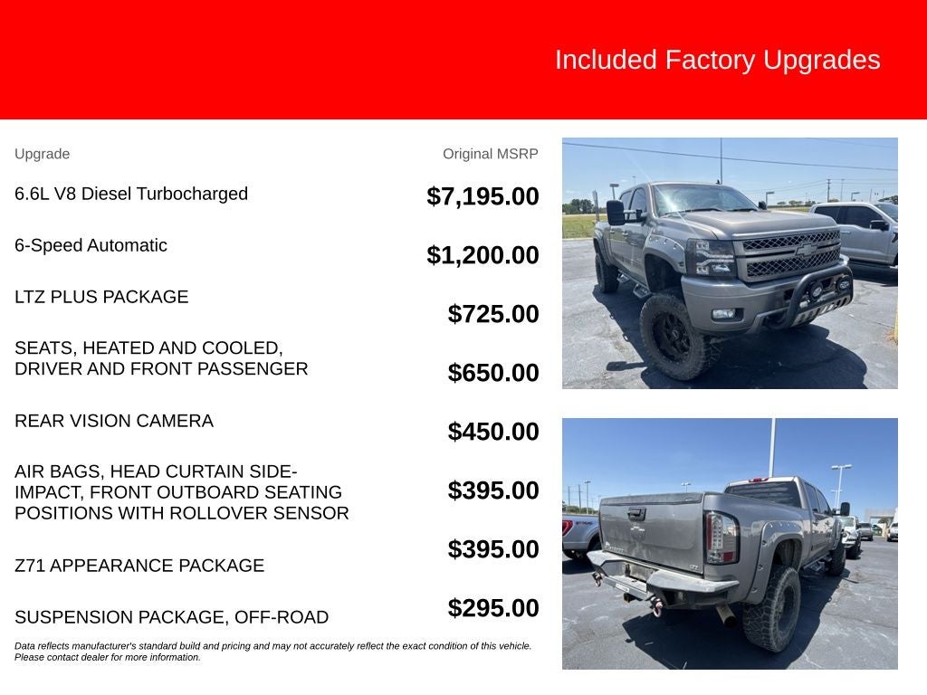 2012 Chevrolet Silverado 3500HD LTZ
