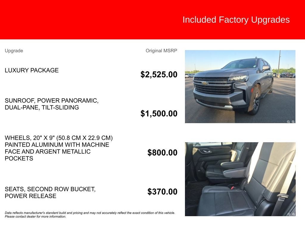 2022 Chevrolet Tahoe LT