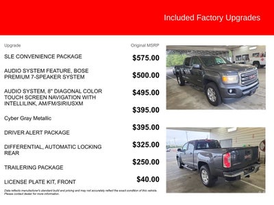 2016 GMC Canyon SLE1