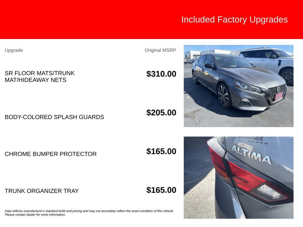 2021 Nissan Altima 2.5 SR