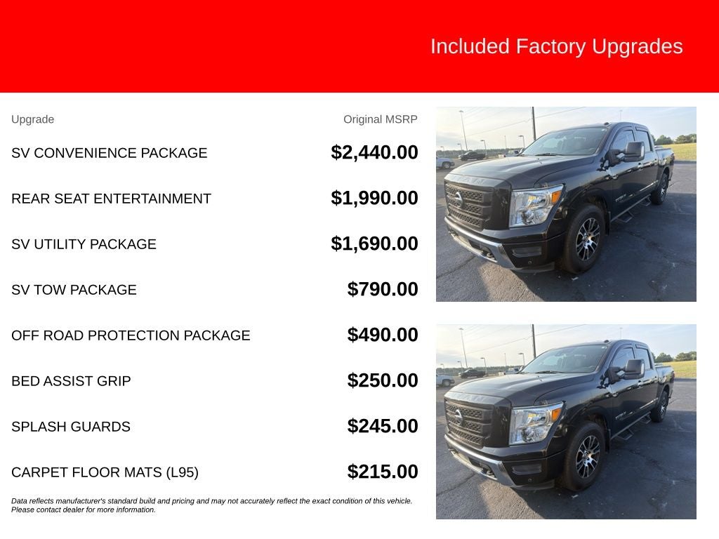 2021 Nissan Titan SV