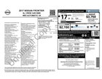 2017 Nissan Frontier SL