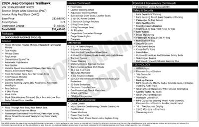 2024 Jeep Compass Trailhawk