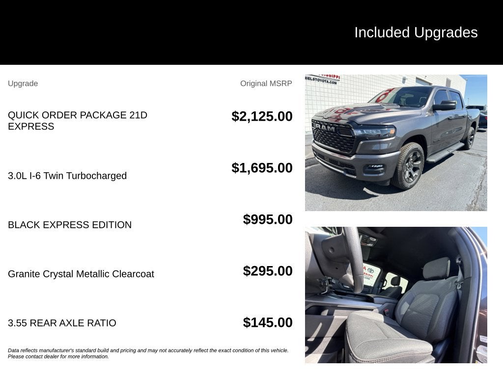 2026 RAM 1500 Express