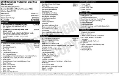 2024 RAM 2500 Tradesman
