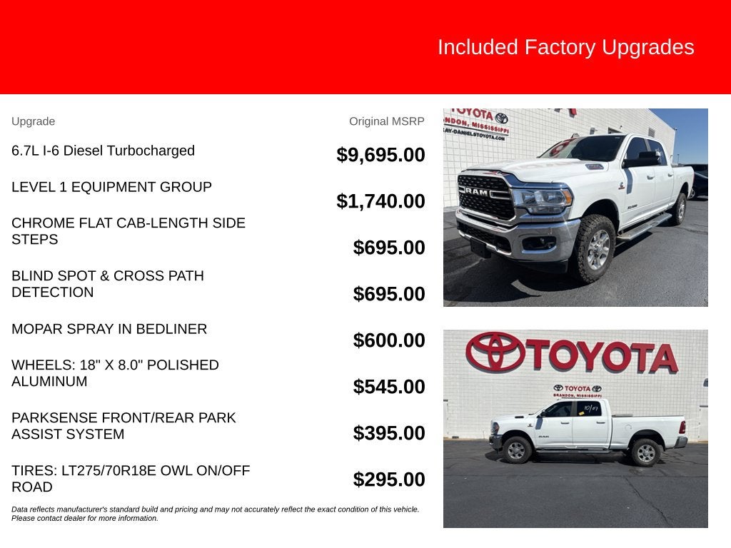 2022 RAM 2500 Big Horn