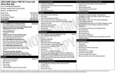 2023 GMC Sierra 1500 SLT
