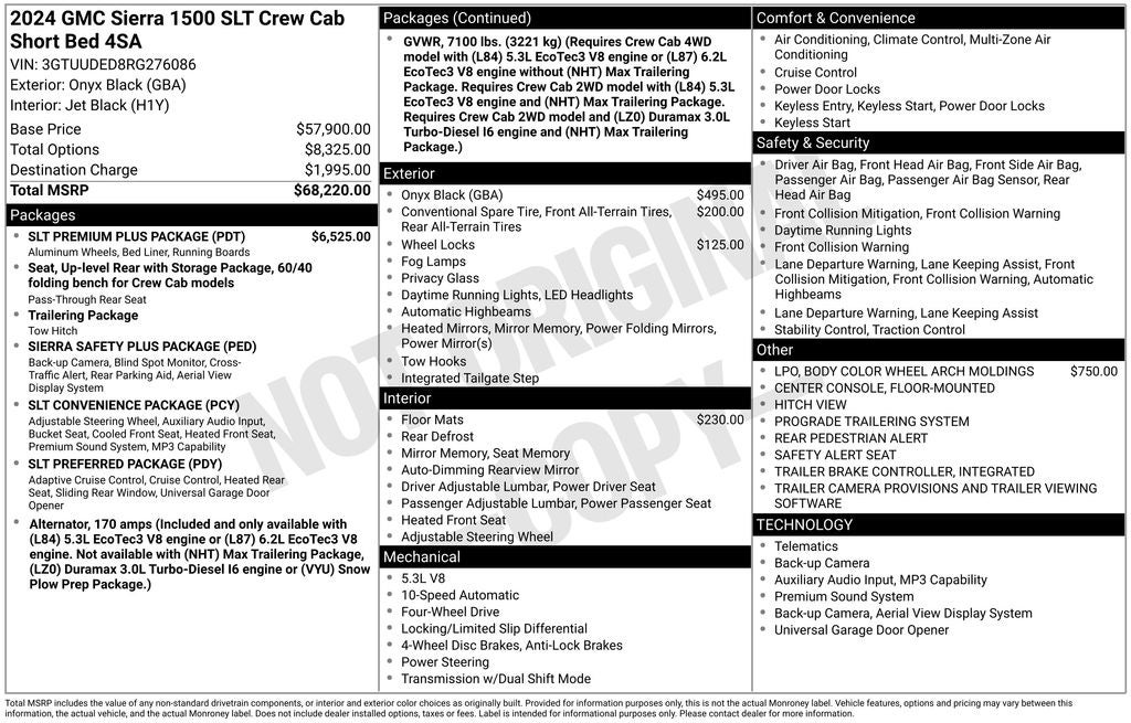 2024 GMC Sierra 1500 SLT