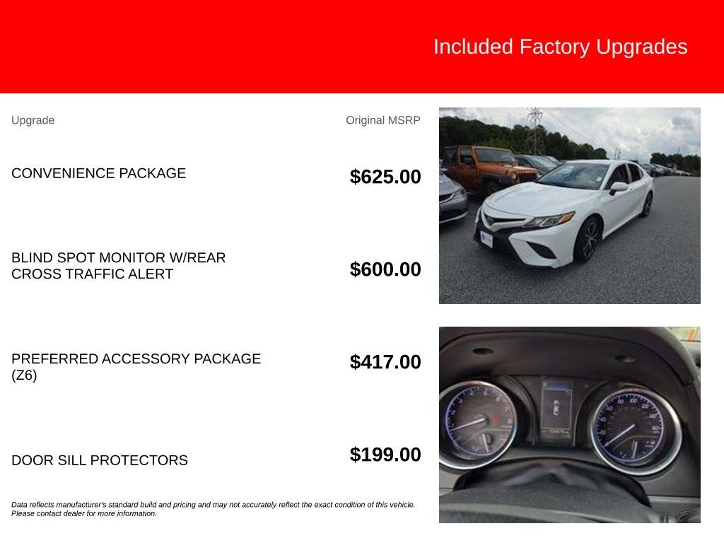 2018 Toyota Camry SE