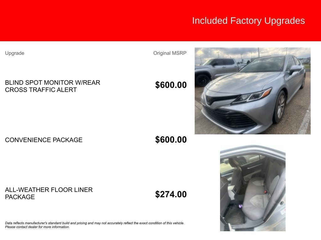 2019 Toyota Camry LE