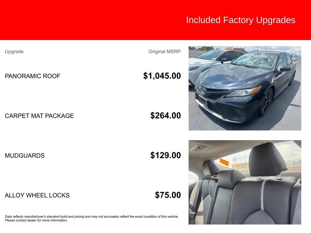 2019 Toyota Camry XSE