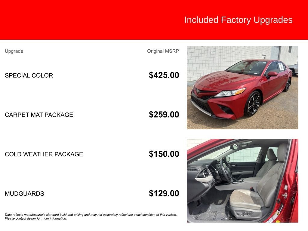 2020 Toyota Camry XSE