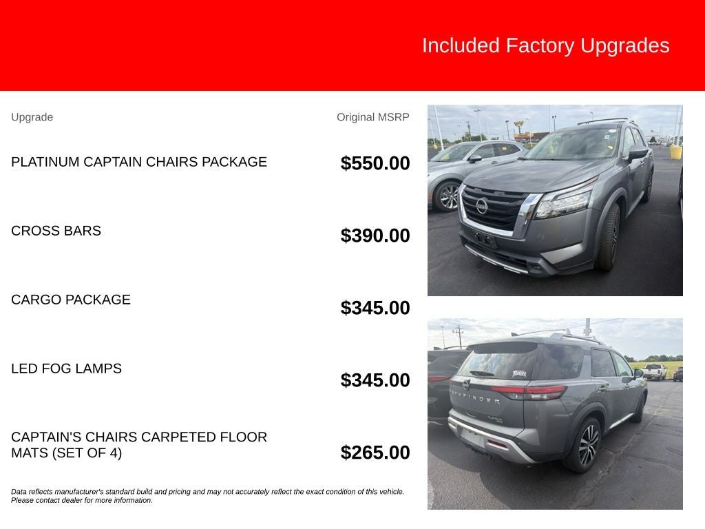 2023 Nissan Pathfinder Platinum