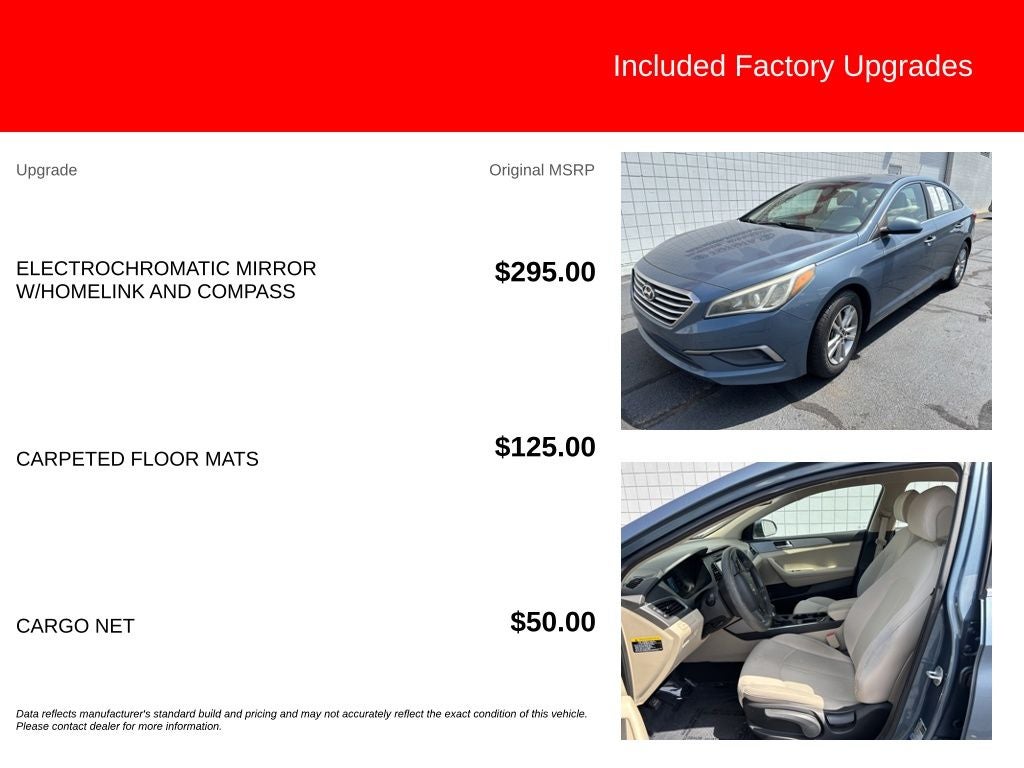 2016 Hyundai Sonata SE