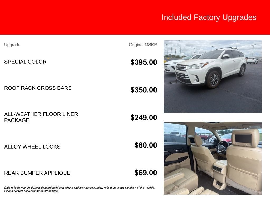 2018 Toyota Highlander XLE