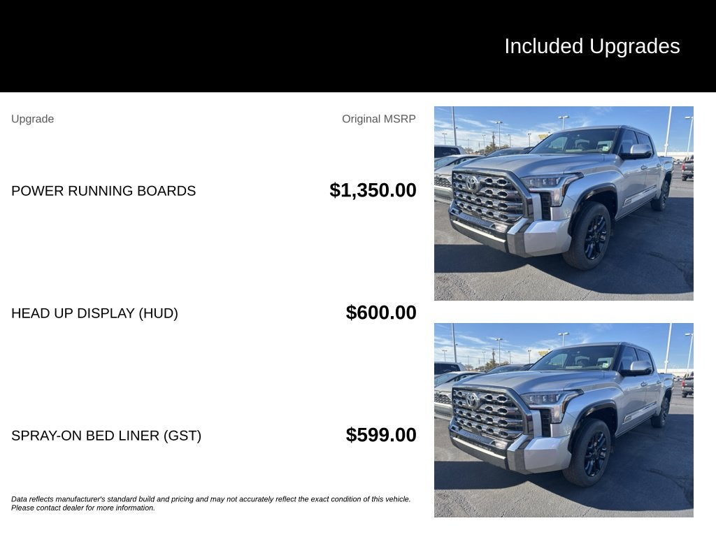 2025 Toyota Tundra Platinum