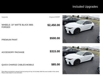 2023 Lexus IS 500 F SPORT Performance