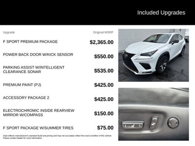 2021 Lexus NX 300 F Sport